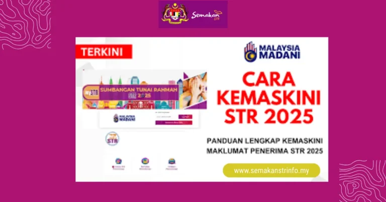 Kemaskini Borang STR 2024-2025 Online