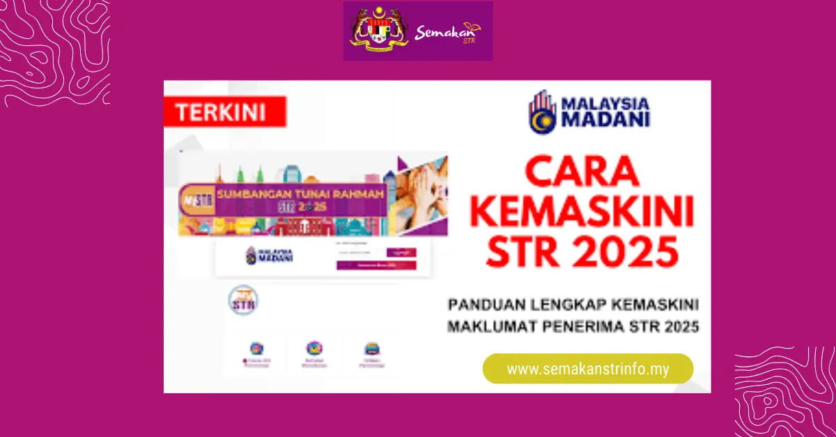 Kemaskini Borang STR 2024-2025 Online