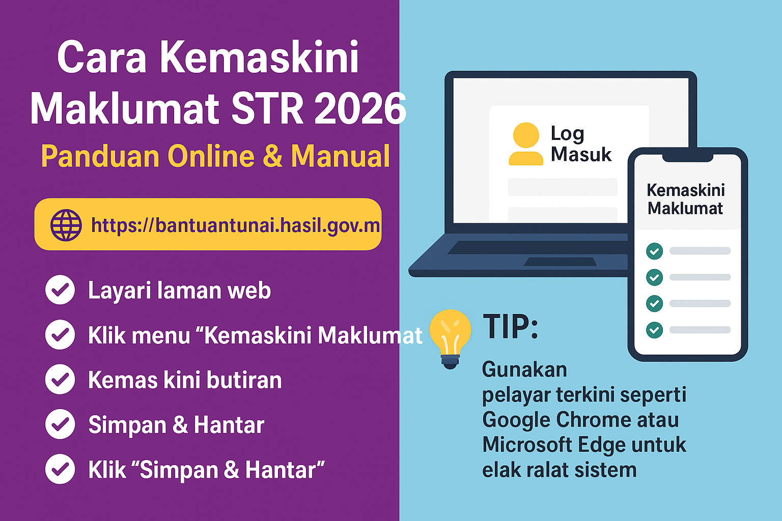 Kemaskini Maklumat STR 2026