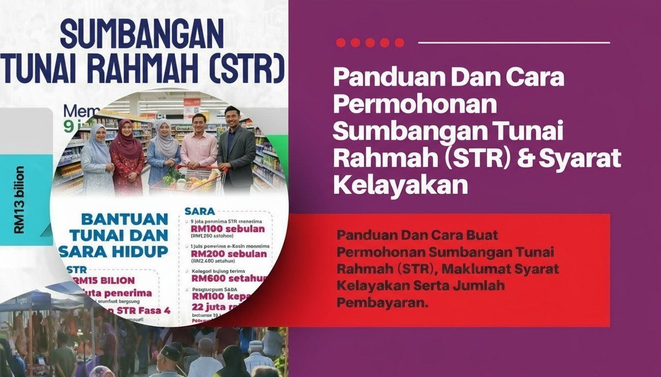 Panduan Permohonan Baru STR 2026