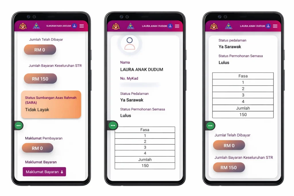 Semakan STR 2026: Cek STR Kelayakan & Jadual Pembayaran Terkini 3 STR login