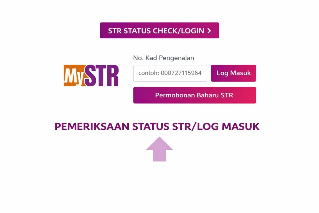 Semakan STR 2026: Cek STR Kelayakan & Jadual Pembayaran Terkini 4 My STR