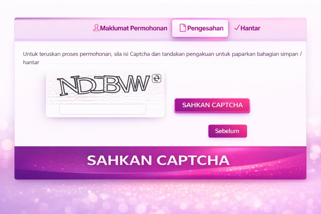 Semakan STR 2026: Cek STR Kelayakan & Jadual Pembayaran Terkini 8 sahkan captcha